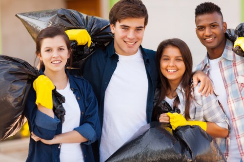 Professional team handling office clearance in Bracknell